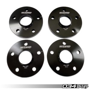 Kit d'élargisseurs de voies - Dynamic+Flush – VW Golf / GTI / R32 / R Mk5 & Mk6 – 034Motorsport – Réf 034-604-7012