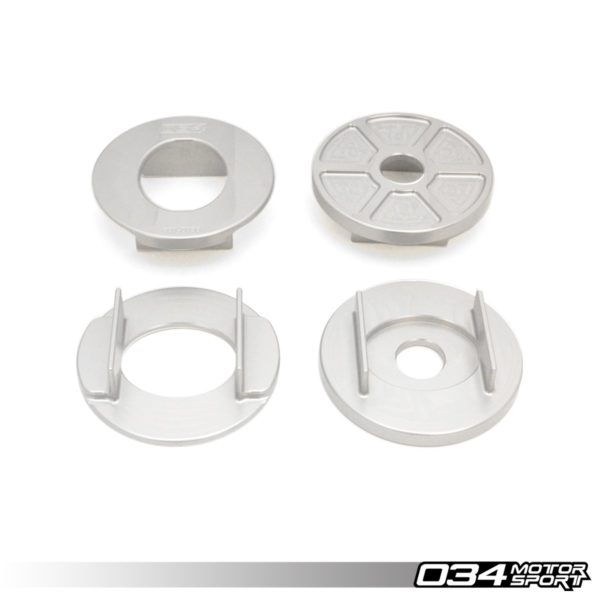 Kit d'inserts de support de berceau arrière en Aluminium Usiné - AUDI B8/B8.5 Audi A4/A5 - Réf. 034-601-0038 - 034Motorsport – Image 2