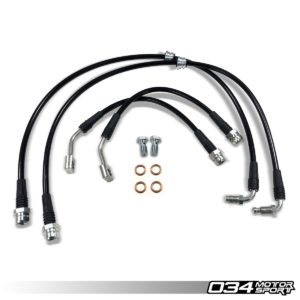 Kit Durites de Frein Aviation – Audi TT RS 8S & RS3 8V.5 – Réf 034-303-0018 – 034Motorsport