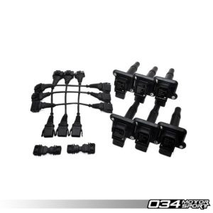 Kit conversion bobines Audi S4 RS4 A6 Allroad 2.7T vers bobines RS6 4 fils - 034Motorsport  - 034-107-7007