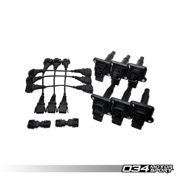 Kit conversion bobines Audi S4 RS4 A6 Allroad 2.7T vers bobines RS6 4 fils - 034Motorsport  - 034-107-7007