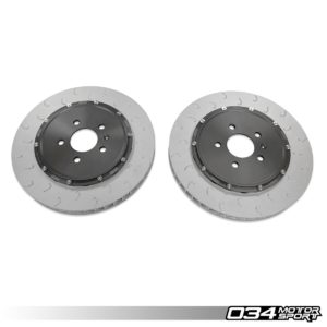 Kit de Mise à Niveau du Disque de Frein Avant Flottant Stage 1 365mm en 2 Pièces, Gen 1 et Gen 1.5 Audi R8 (4.2 V8 et 5.2 V10) - 034-301-1005 - 034Motorsport