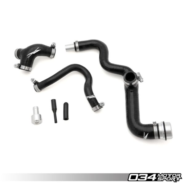 Kit tuyau de reniflard en silicone renforcé - Modèles en fin de série AMB & A4 1.8T - 034-101-3003 - 034Motorsport