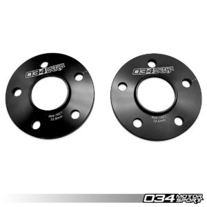 Paire d'écarteurs de roues 12.5mm, Audi ET BMW 5x112 avec alésage central 66.6mm - 034Motorsport