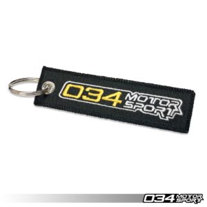 Porte-clés en Nylon Brodé - Réf 034-A02-0008 - 034Motorsport