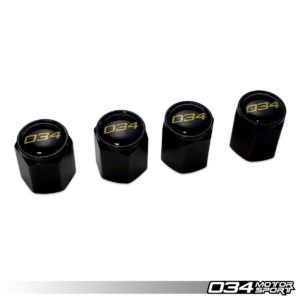 Set de Capuchons de Valve en Aluminium Usiné 034Motorsport - 034-604-4000