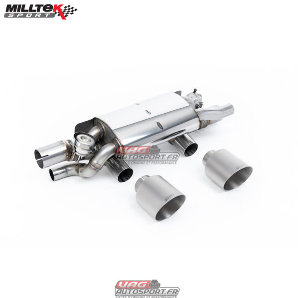 Silencieux arrière Milltek SSXPO200 - Porsche - 911 Type 991.2- 3.0 - 2015 2019