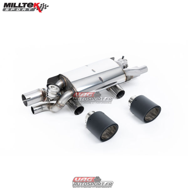 Silencieux arrière Milltek SSXPO202 - Porsche - 911 Type 991.2- 3.0 - 2015 2019