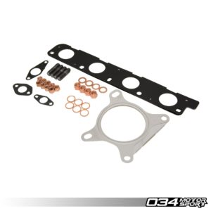 Turbocharger Installation Hardware/Gasket Kit, Audi/Volkswagen 2.0T FSI EA113 (Transverse) - 034-145-1502 - 034Motorsport