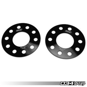 Wheel Spacer Pair, 2.5mm, Audi AND BMW 5x112 with 66.6mm Center Bore - 034-604-7019 - 034Motorsport