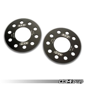 Wheel Spacer Pair, 5mm, Audi AND BMW 5x112mm with 66.6mm Center Bore - 034-604-7004 - 034Motorsport