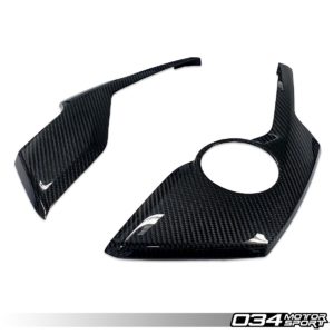 Couvre-moteur carbone Audi B9/C8 3.0 TFSI – 034Motorsport (Réf. 034-1ZZ-1004)