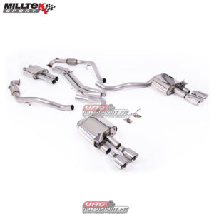Catback Milltek SSXAU1120 - Audi S5 F5- 3.0 V6 Turbo - 2017 2018