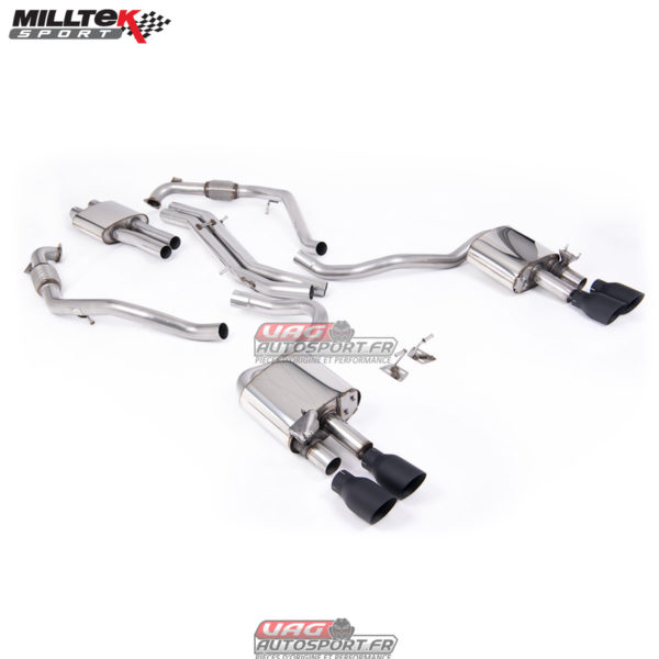 Catback Milltek SSXAU1121 - Audi - S5 F5- 3.0 V6 Turbo - 2017 2018