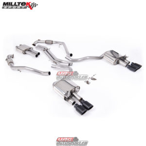 Ligne complète Milltek SSXAU1126 - Audi S5 F5- 3.0 V6 Turbo - 2017 2018