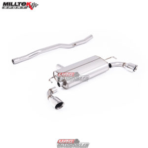 Catback Milltek SSXVW771 - Volkswagen - Golf Mk4- 3.2 V6 - 2002 2005