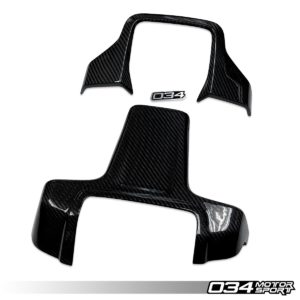 Cache moteur carbone pour moteurs Audi 3.0 TFSI – 034Motorsport (034-1ZZ-1003)
