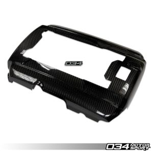 Cache Moteur Carbone (Engine Cover Overlay) – VW Golf/GTI/Golf R Mk7–Mk7.5 – 034-1ZZ-0005 – 034 MOTORSPORT