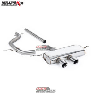 Demi ligne d'échappement Milltek / Catback sans intermédiaire (For R32 Valance) - VW Golf Mk5 2.0 TDI 140cv - SSXVW167 - Milltek