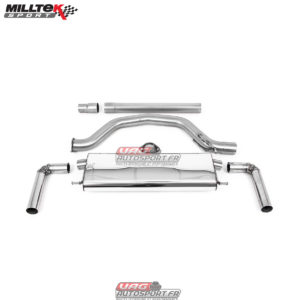 FAP Back Milltek SSXVW759 - VW Golf Mk8.5 Gti 2.0 TSI ( 245 & 300cv ) - 2020 2024