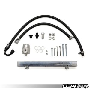 Pack Rampe Injection Aluminium Gros Débit – 1.8T 20VT – Audi S3 8L / TT 8N / Golf 4 GTI / Passat B5 – 034-106-7028  – 034 MOTORSPORT