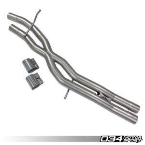 Suppression de résonnateur Res-X & X-Pipe, B9/B9.5 S4 3.0T - 034-105-7051 - 034Motorsport