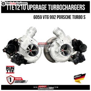 Turbo Hybride TTE1210 6059 VTG 992 PORSCHE TURBO S UPGRADE TURBOCHARGERS - TTE