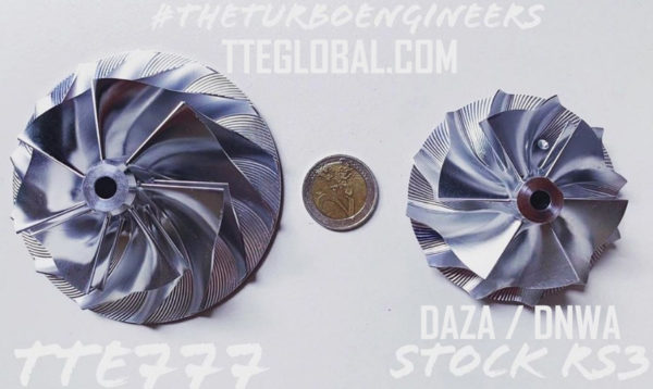 Turbo Hybride TTE777 6660 pour Audi RS3 8V.2, TTRS 8S et moteurs 2.5 TFSI EVO DAZA, DNWA, DNWC – Image 15