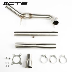 CTS Turbo MK6 Golf R 2.0T, MK2 Audi TT Quattro/TT-S 2.0T, 8P A3 Quattro/S3 2.0T Race Downpipe — CTS Turbo — Réf. CTS-EXH-DP-0003
