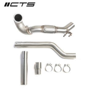 CTS Turbo MQB VW Tiguan et Audi Q3 AWD 1.8T/2.0T Downpipe (2017+) — CTS Turbo, CTS-EXH-DP-0015-T