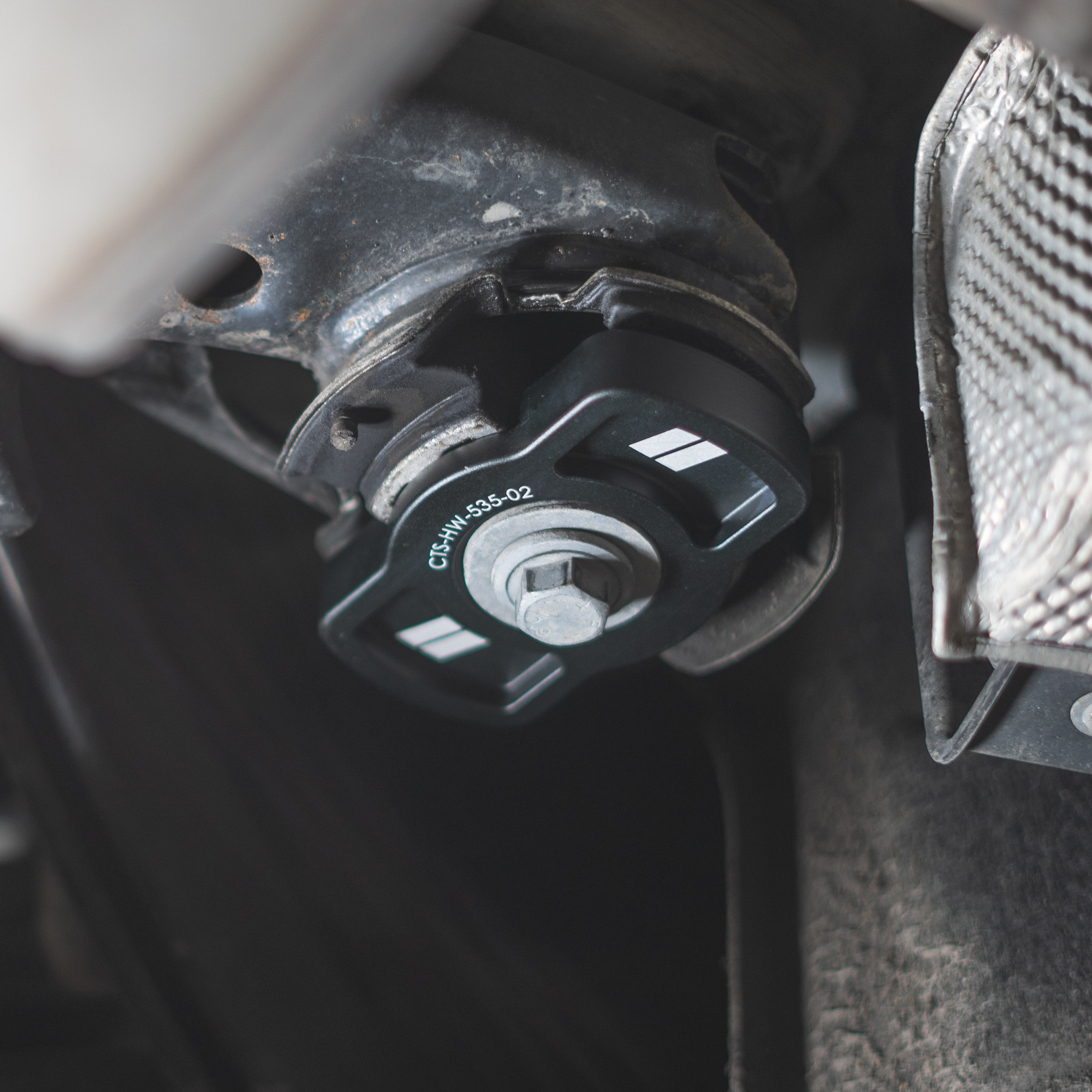 Inserts de sous-châssis arrière en aluminium usiné CTS Turbo B9/B9.5 Audi Q5/SQ5 - Ref. CTS-HW-535 – Image 5