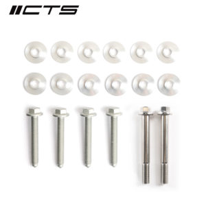 Kit d'inserts pour berceau avant CTS Turbo : MK5/MK6/8P Audi A3 avec boulons ARP - Réf. CTS-HW-036-ARP