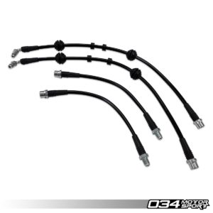 Kit de Flexibles de Freins Renforcés Gen 1 ET Gen 1.5 pour Audi R8 (4.2 V8 ET 5.2 V10) - 034-303-0019