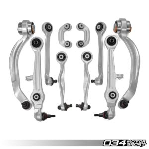 Kit Bras de Suspension, Density Line, pour Audi S4/RS4 B5/C5 et A6/S6/RS6, VW Passat B5 avec Rotules en Aluminium - 034-401-1005 - 034Motorsport