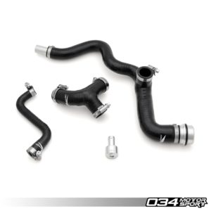 Kit de tuyaux de reniflard en silicone renforcé pour moteurs 1.8T AUG/AWM/AMB - AUDI A4 B5/B6 & VW Passat 1.8T - 034-101-3002 - 034Motorsport
