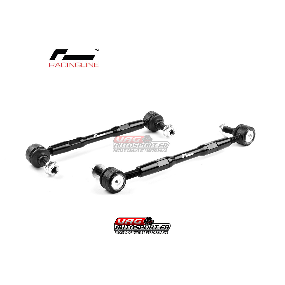 Biellettes de Barre Antiroulis Avant Réglables RacingLine Performance – 250 mm (VWR420000
