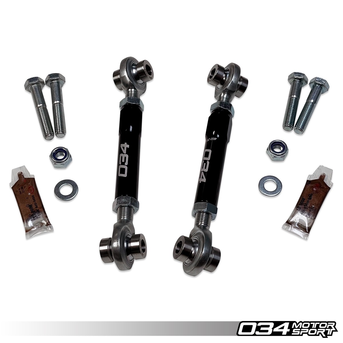 Paire de Barres Stabilisatrices Avant Ajustables en Aluminium Usiné pour Audi R8 Gen 1 et Gen 1.5 (V8 4.2 et V10 5.2) - 034-402-4031 - 034Motorsport – Image 5