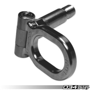 Crochet de remorquage Motorsport en acier inoxydable - 100mm pour Audi 8Y A3/S3/RS3 - 034-605-0028 - 034Motorsport