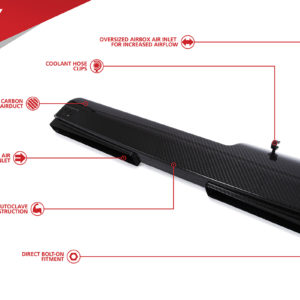 Unitronic Carbon Fiber Air Duct for MK7/8 & 8V/8Y - UH036-INA