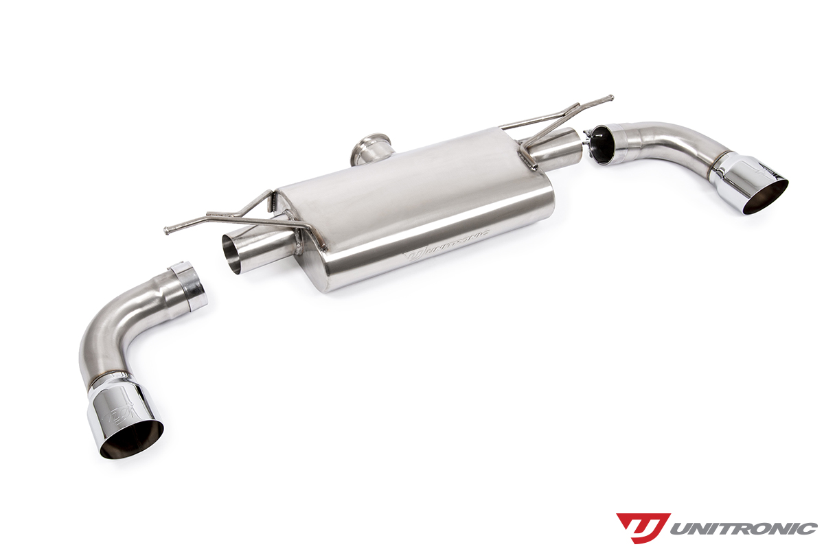 Unitronic Cat-Back for MK7 & MK7.5 GTI, Chrome Tips - UH045-EXA – Image 7