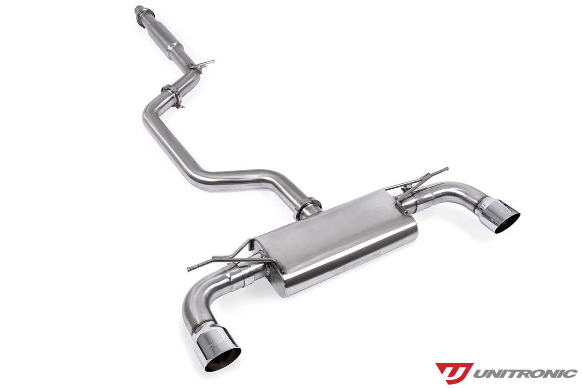 Unitronic Cat-Back for MK7 & MK7.5 GTI, Chrome Tips - UH045-EXA – Image 8