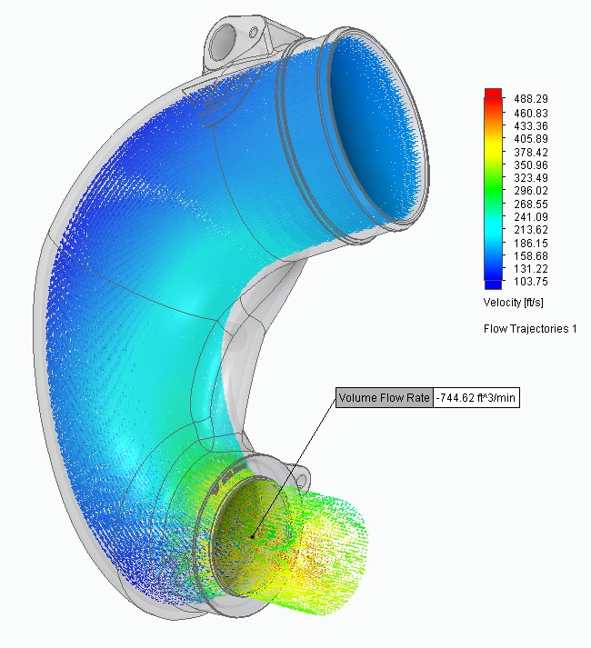Coudé d'Entrée de Turbo 4 pouces Unitronic pour 2.5TFSI EVO - UH019-INA – Image 16