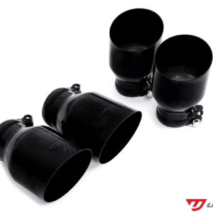 Embout d'échappement rond noir Unitronic - UH060-EXA