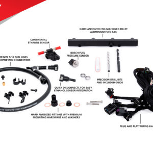 Kit d'amélioration du rail de carburant MPI pour MQB EA888.3 par Unitronic UH018-FLA
