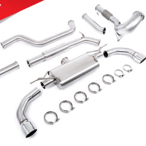 Système d'échappement Performance Turbo-Back pour MK8 GTI par Unitronic - UH067-EXA