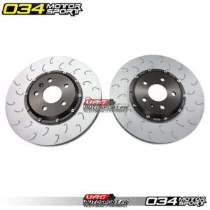 Kit d'Amélioration 2 Pièces De Rotor de Frein Avant Flottant pour Audi B8/B8.5 S4/S5/Q5 - 034-301-1007 - 034Motorsport