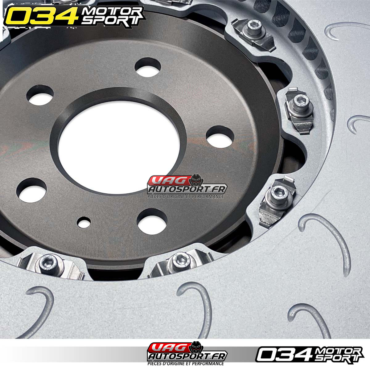 Kit d'Amélioration 2 Pièces De Rotor de Frein Avant Flottant pour Audi B8/B8.5 S4/S5/Q5 - 034-301-1007 - 034Motorsport – Image 5