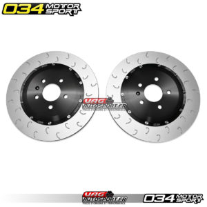 Kit d'Amélioration de Disque de Frein Arrière Flottant 2-Pièces pour Audi C7 S6/S7 - 034-301-2013 - 034Motorsport