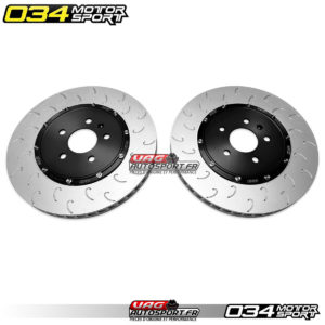 Kit d'Amélioration de Disque de Frein Arrière Flottant 2 Pièces pour Audi C8 S6/S7, D5 A8/S8, ET 4M/4M.5 Q7/SQ7/Q8/SQ8 - 034-301-2014 - 034Motorsport