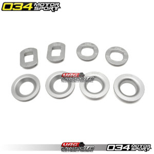 Kit d'Inserts de Montage Arrière Subframe en Aluminium Massif, 034Motorsport, 034-601-0047